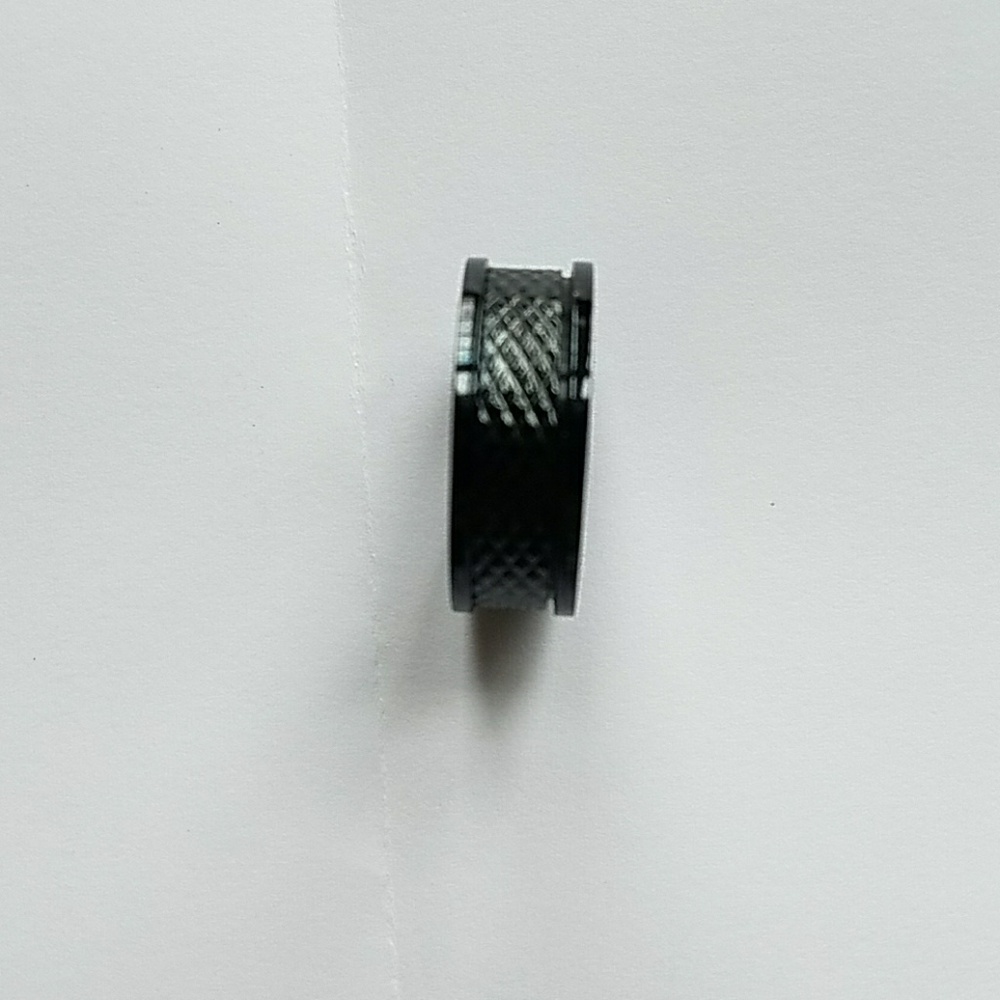 Black Stainless Steel Ring